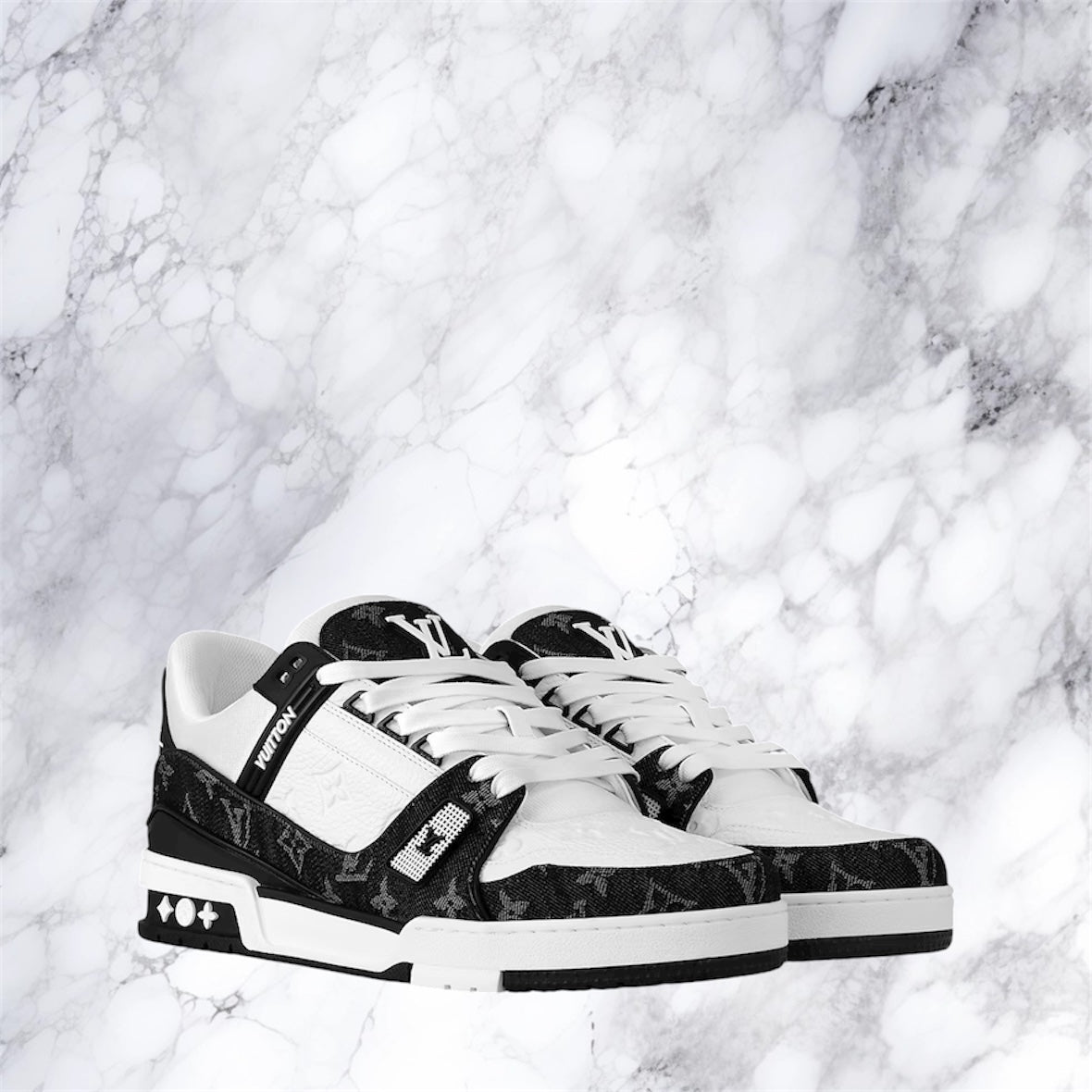 Sneaker LV Trainer noir