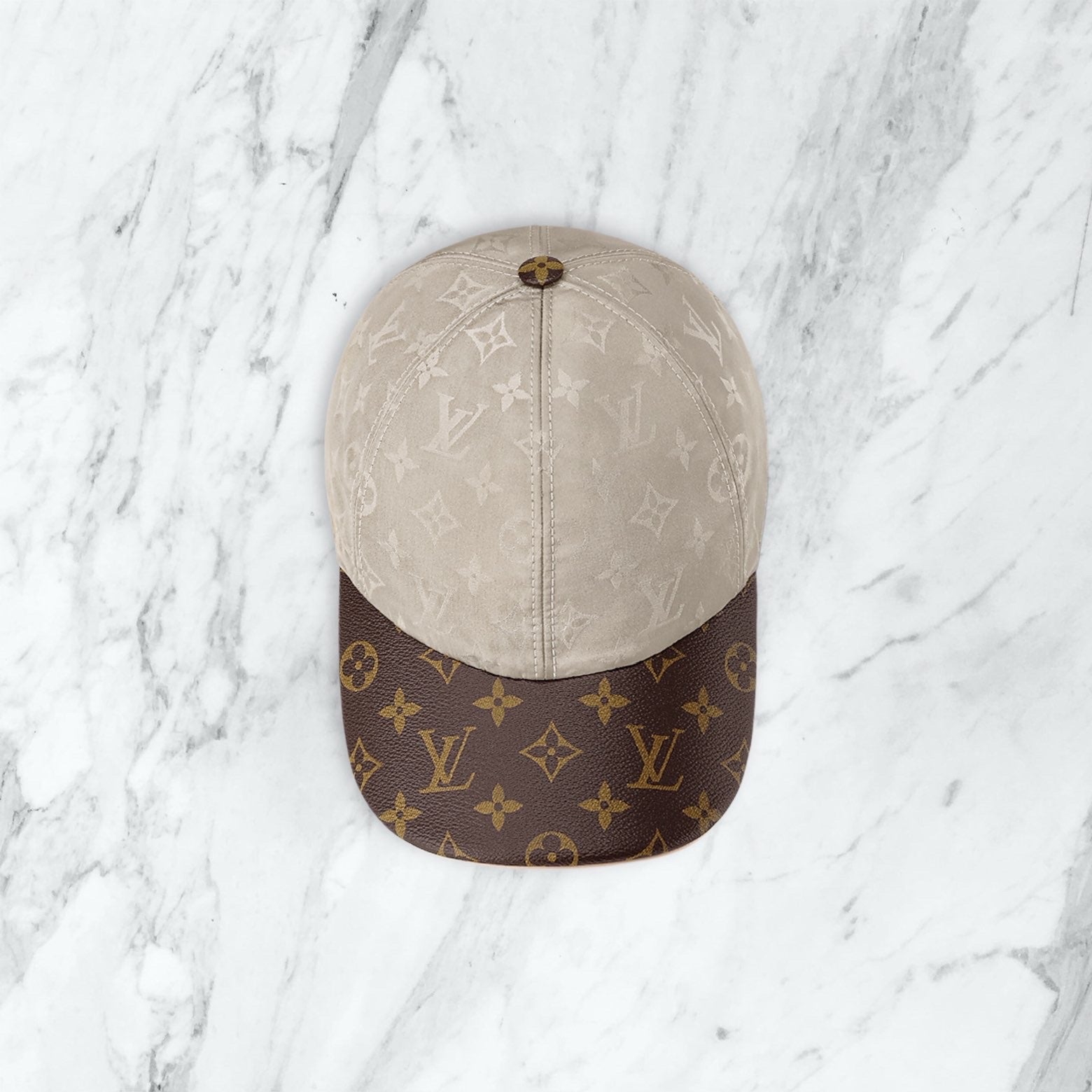 Casquette Louis Vuitton blanc