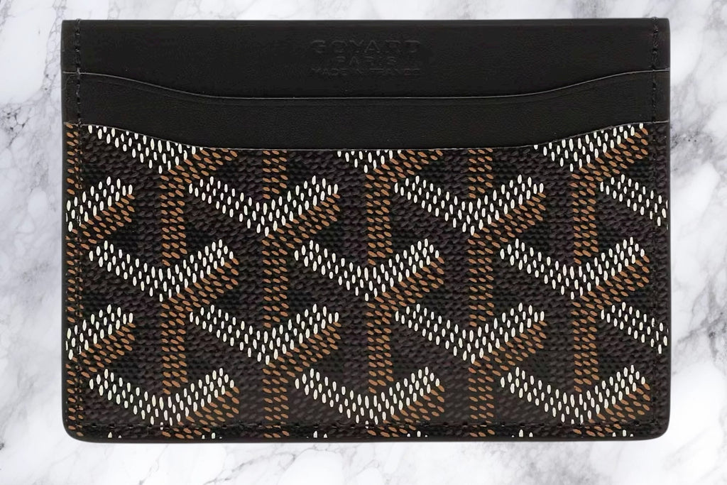 Porte monnaie goyard marron