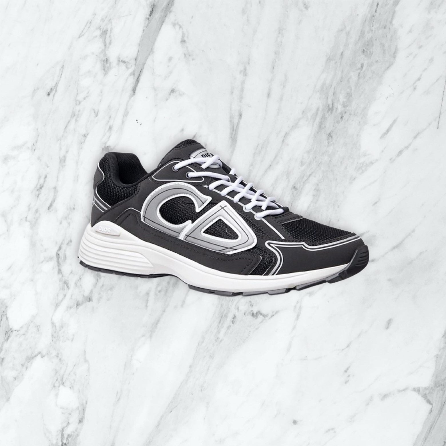 Chaussures dior B30 noir blanc