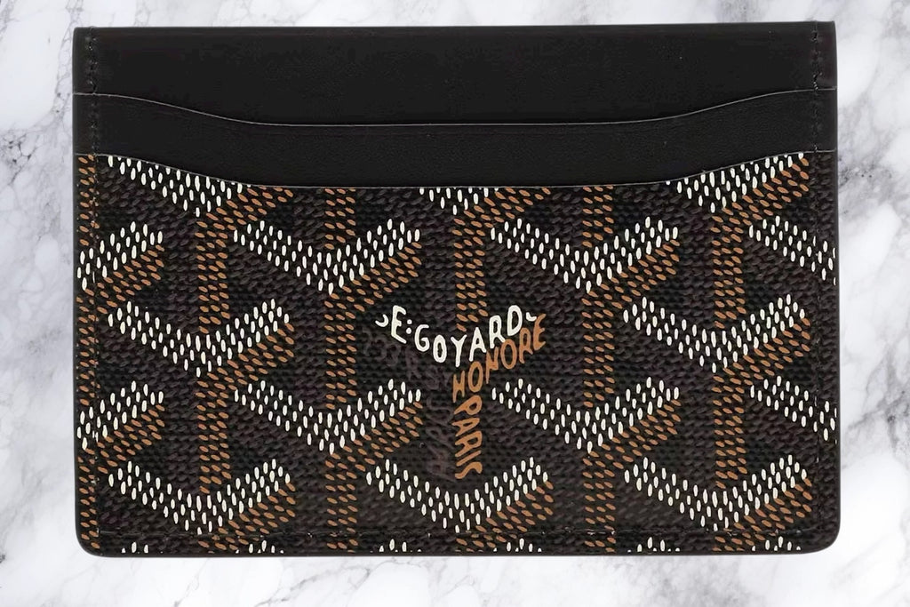Porte monnaie goyard marron