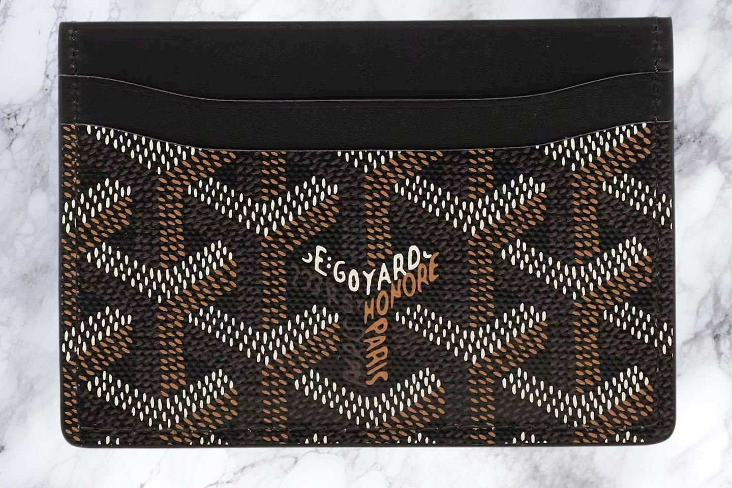 Porte monnaie goyard marron
