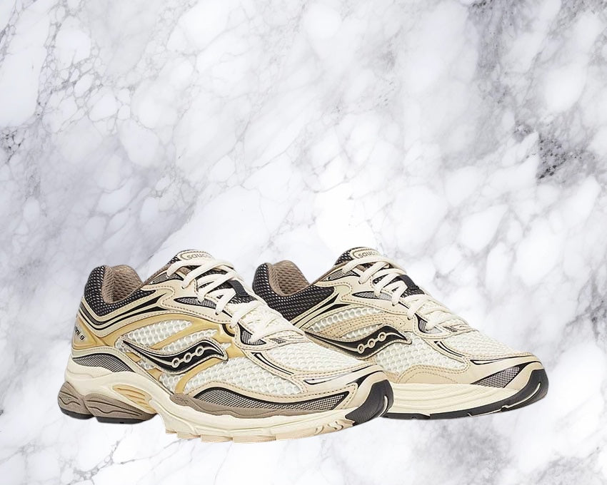 saucony omni 9 or/blanc