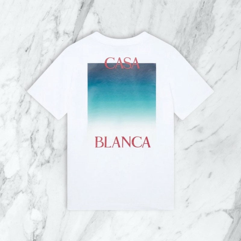 Tee shirt Casablanca bleu