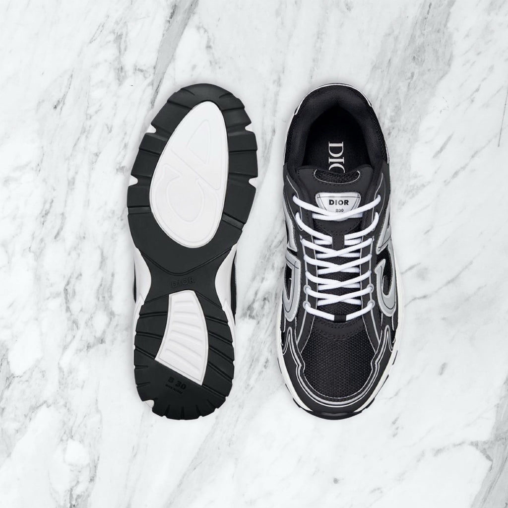Chaussures dior B30 noir blanc