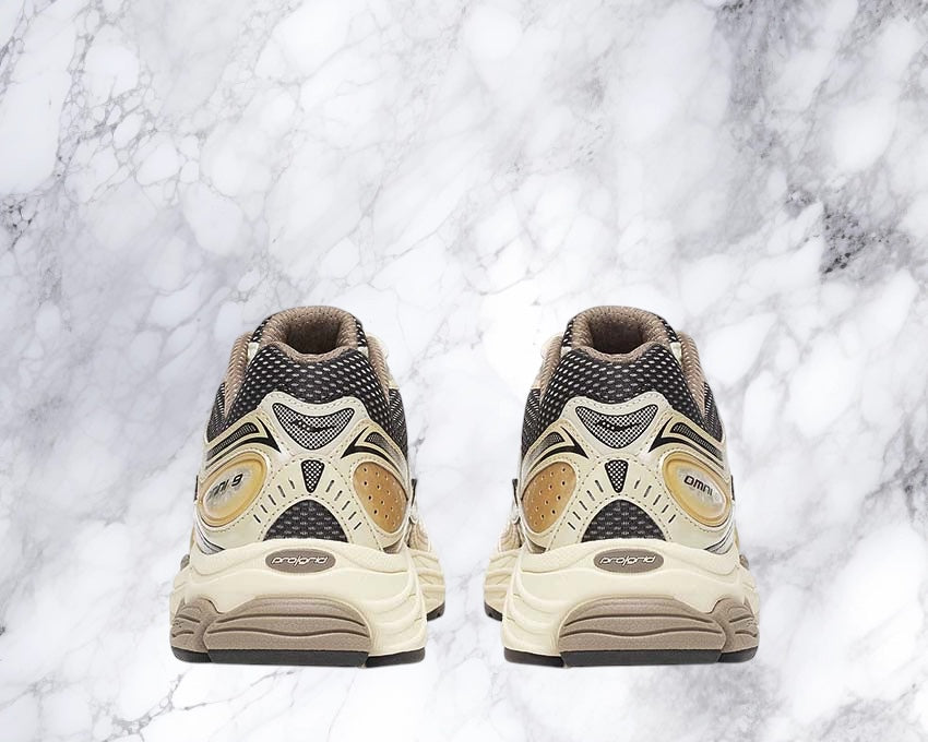 saucony omni 9 or/blanc