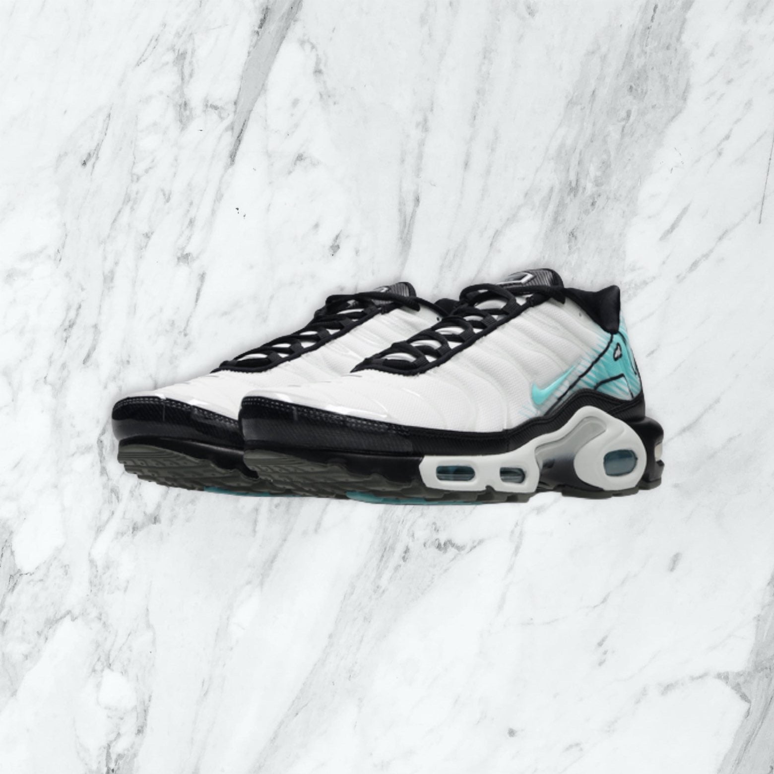 Chaussures tn blanc bleu