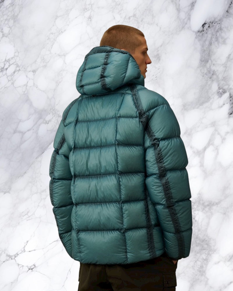 Doudoune cp company bleu