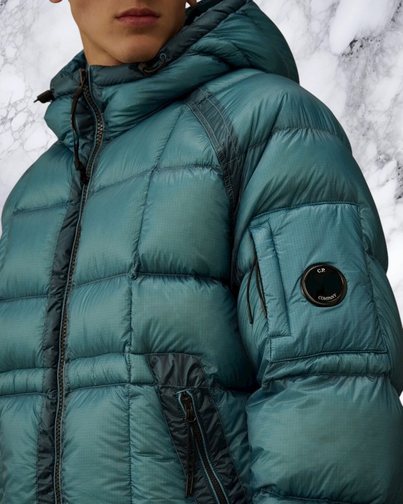 Doudoune cp company bleu