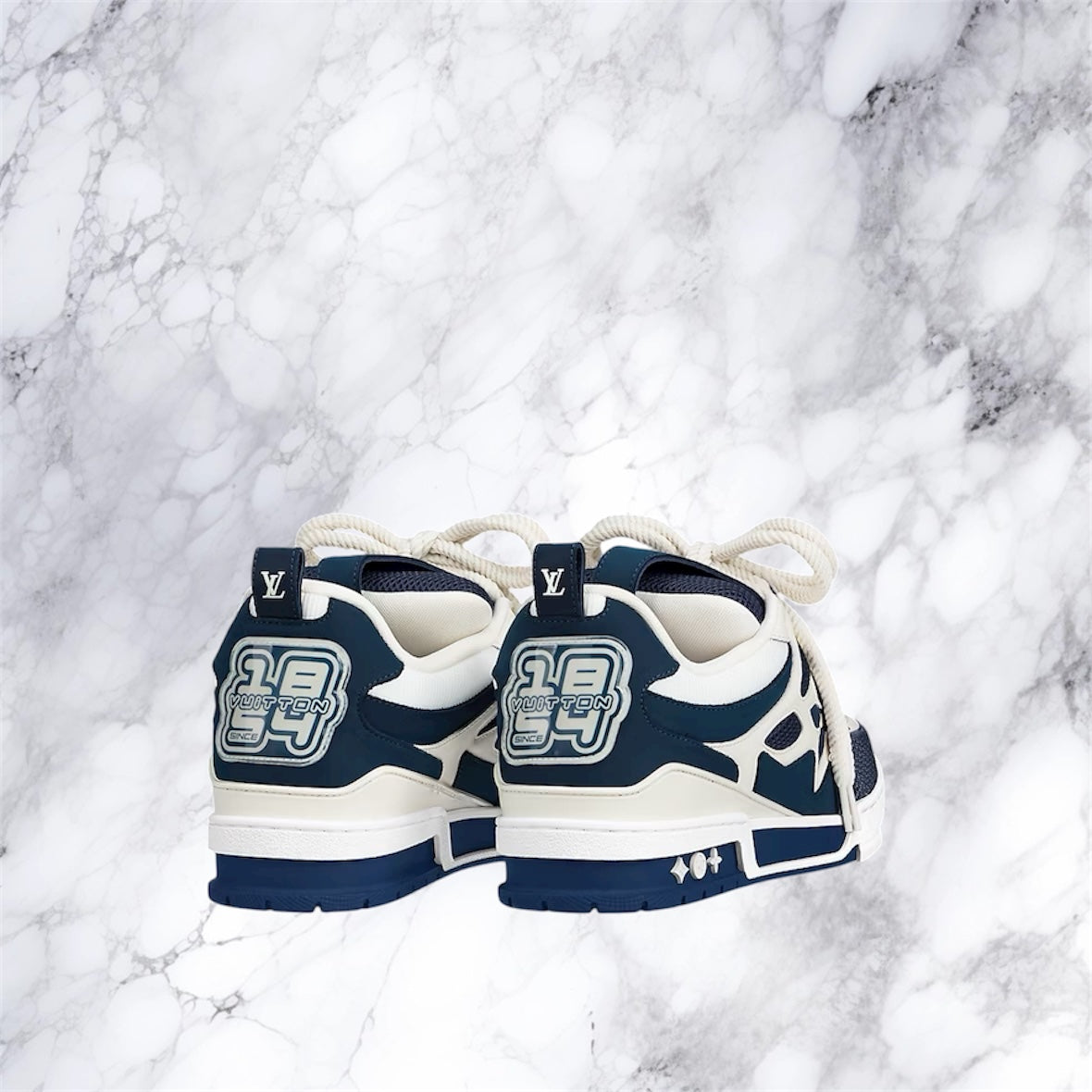 Sneaker LV Skate bleu