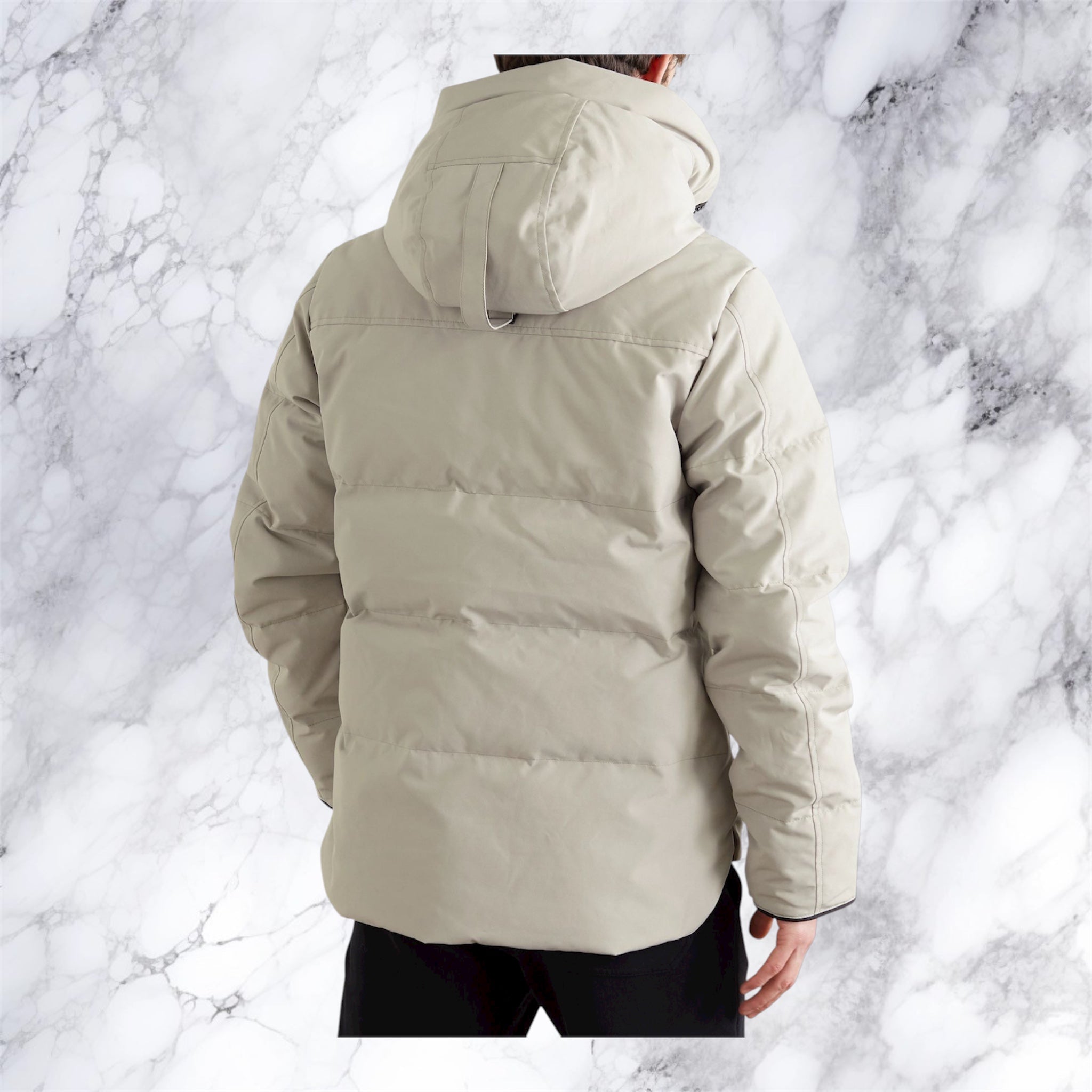 Doudoune Canada Goose beige