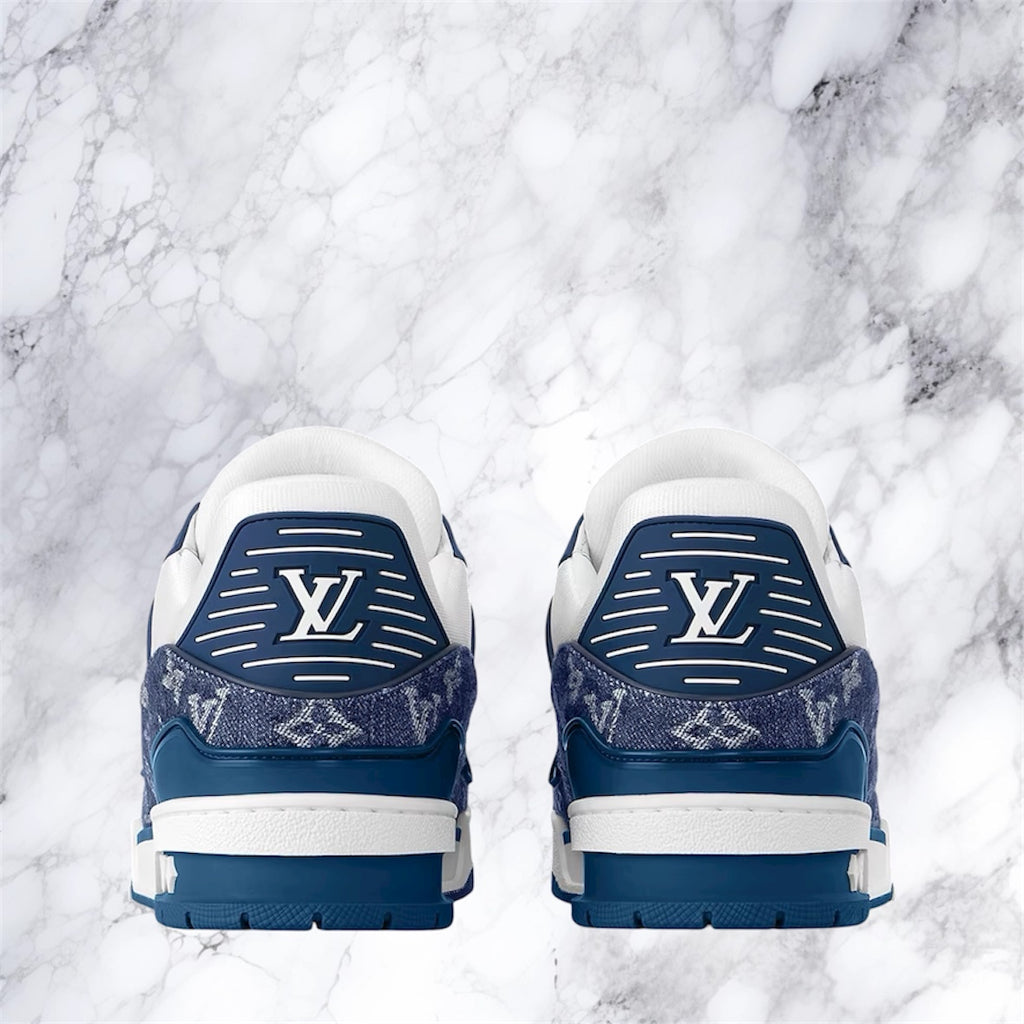 Sneaker LV Trainer bleu